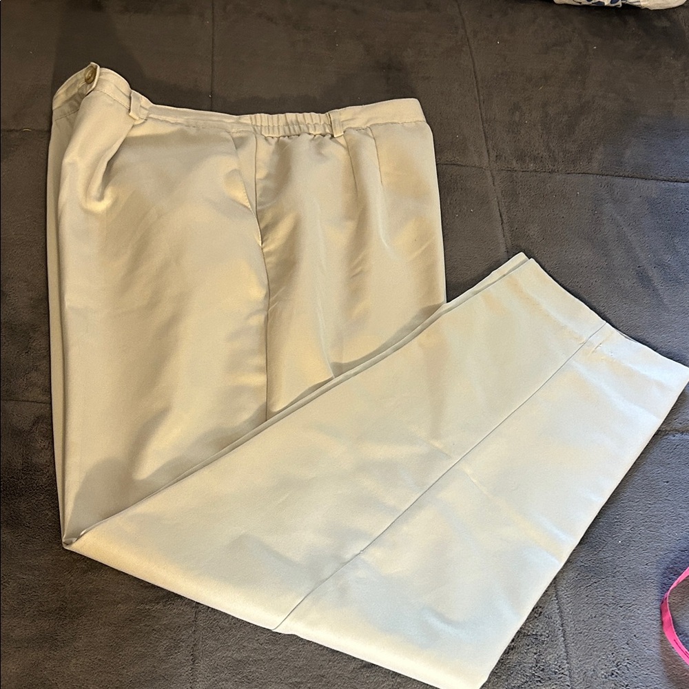 Talbots Women's Cream Trousers